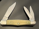 Case Xx 1st Run Balloon Whittler Natural Jigged Bone Knife 6383 Ss Wh 2002 New