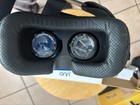 Onn Smartphone Vr Headset Blue black 6in Max Adjustable Focus Strap Padded
