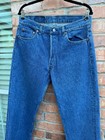 Vintage 80s Levis 501 Blue Button Fly Denim Made In Usa Jeans Actual 33x32