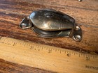 Cast Polished Bronze Foot cheek Single Block 2  Bronze Sheave Max 7 16  Line