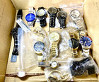 Mix Lot Of Armitron Watches   Parts - Broken Used As Is For Repair Parts 54  Pcs