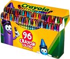Crayola 96ct Assorted Color Crayons  Flip-top With Built-in Sharpener - 1 Pack