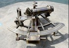 8  Antique Brass Marine Sextant Collectible Vintage Nautical Navigational Gift