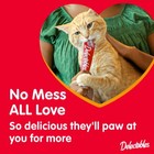Hartz Delectables Squeeze Up Interactive Lickable Wet Cat Treats   48 Count Jar