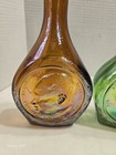 Vintage Wheaton Glass Co  Mlk And Robert Kennedy Commemorative Decanter Bottles