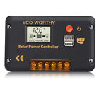 Eco-worthy Solar Panel Regulator Charge Controller 20a 12v 24v Pwm Gel Lead Acid