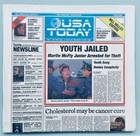 Usa Today Back To The Future Part Ii Mcfly Youth Jailed Oct 22 2015 Newspaper