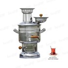 Samovar Camping Water Heater Bbq Tea Kettle   Tent Stove  porcelain Handle 