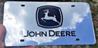 John Deere Mirror Acrylic Mirror License Plate Auto Tag Nice