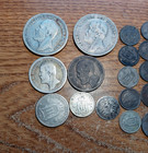 Lot Of 17 Old Silver Coins Mostly Sweden 2 Kronor 1 Krona 10 Ore 1872-1902