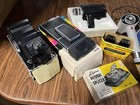 Misc Lot Of Vintage Random Camera Equipment   Accessories Camera Movie Flash Etc