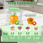 Compact Vacuum Sealer Machine Portable Handheld Food Saver System   30 Free Bags