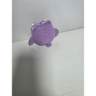 Handmade Crochet Owl Purple Blue Small Stuffed Animal Kawaii Cottagecore Plush
