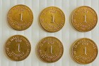Lot Of 6 1 Mil Arizona Tax Token From The 1930 s Uncirculated Copper Coins