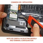 3x  Cr2032ah0-mfr 3v Lithium Coin Battery Horz 2-pin For Compaq Pcb Rtc