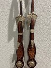 Superior Saddlery One Ear Show Bridle W  Heavy Silver