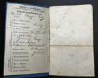 Wwi Original Imperial German Military Pass Lange Armierungs Bat Nr 81