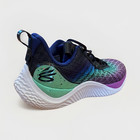 Under Armour Curry 10 Unisex Us 9 Mid Top Basketball Sneakers Northern Lights