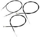 3pcs set Motorcycle Clutch brake throttle Cable Kit Durable Steel Wire Universal
