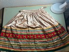 Seminole Native American Patchwork Skirt Women   s Vintage Hand Made