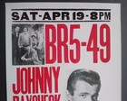 Rare 1997 Johnny Paycheck Br5-49 Hatch Show Print Nashville Concert Poster Br549