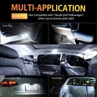 Auxito Canbus T10 168 2825 194 Led License Plate Light Bulbs 6500k Bright White