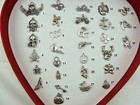 New Bridal Wedding Garter Color - Black - Select Single set reg plus Size charm  