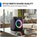 Gemini Ultrarave 320w 6 5  Speaker With Led Lights  Bluetooth  Tws  Fm
