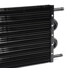 An6 Aluminum Oil Cooler 6 Row Engine Transmission Universal Mounting Kit Black