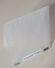 Framed Tulips Retired Stampin  Up Embossing Folder