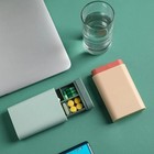 Mini Pill Box Portable Travel Vitamin Medicine Organizer Case Storage Container