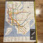 Full Size New York City Mta Transit Nyc Subway Train Railroad Map Poster 2025
