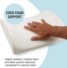 Dmi Lumbar Support Pillow For Chair To Assist With Back Support 14x13x5