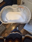 Halo Bassinest Swivel Sleeper Bedside Bassinet Removable Bed New Open Box White