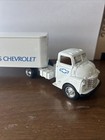 Ertl Chevrolet Semi Truck Bank Heartbeat Of America White Diecast 1 64   Box