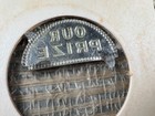 Our Prize Vintage Tin Tobacco Tag Embossed