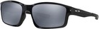 Oakley Oo9247 Chainlink Rectangular Sunglasses Polarized - Black black Iridium