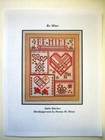 Be Mine Hearts Embroidery Hardanger Satin Stitches Hardangerson Pattern 