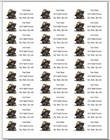 150 Fireman Helmet Hat Mailing Return Address Labels Personalized  1 X 2 5 8 In 
