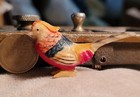 Vintage Celluloid Bird Duck Stand Up Figure Toy Made In Japan