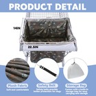 Balapet Soft Velvet Pet Shopping Cart Cover For Dogs - Plush   Secure Fit