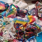 Giant Lot Of 26 Jojo Siwa Hair Bows  Colorful Glitter Bow Collection  j4 