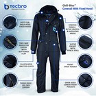 Tecbro Chill Bloc Mens Insulated Coverall Extreme Cold Weather Fre