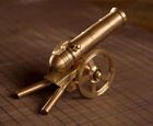 4 Inch Brass Cannon Miniature Cannon Detachable Part Can Set Off Firecrackers