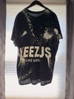 Yeezus Las Vegas Black Splatter Graphic T-shirt Kanye West Rap   Hip Hop