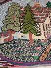 Beautiful Vintage   Antique Hooked Rug Folk Art House Home Primitive