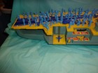 Vintage Original 35  Remco  93 Aircraft Carrier With 100  - Accessories  