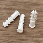 Drywall Anchors From Recycled Plastic  For  6 Screws  Drill Bit And Screws Optio