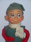 Darling Rare Mcm Vintage 1950s Felt Christmas Pixie Elf Doll Japan 15  Dopey
