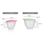 Tupperware Classic Mix-n-store Plastic Pitcher Set With Lids  2 Count 